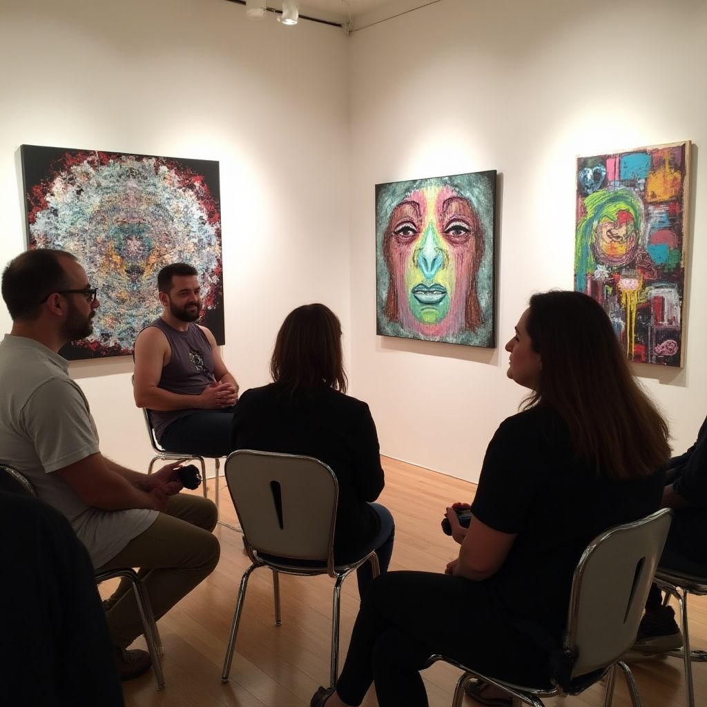 Artist talk and discussion panel