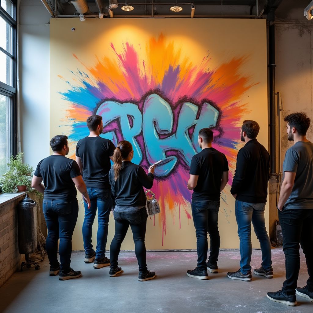 Spray can control workshop